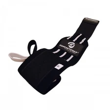 Black & White Gripad Wrist Wraps