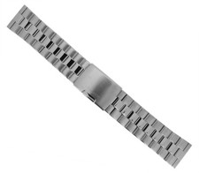 Police Bushmaster Bracelet 24mm Inox Fermoir Papillon Argent P14638xstu/61m