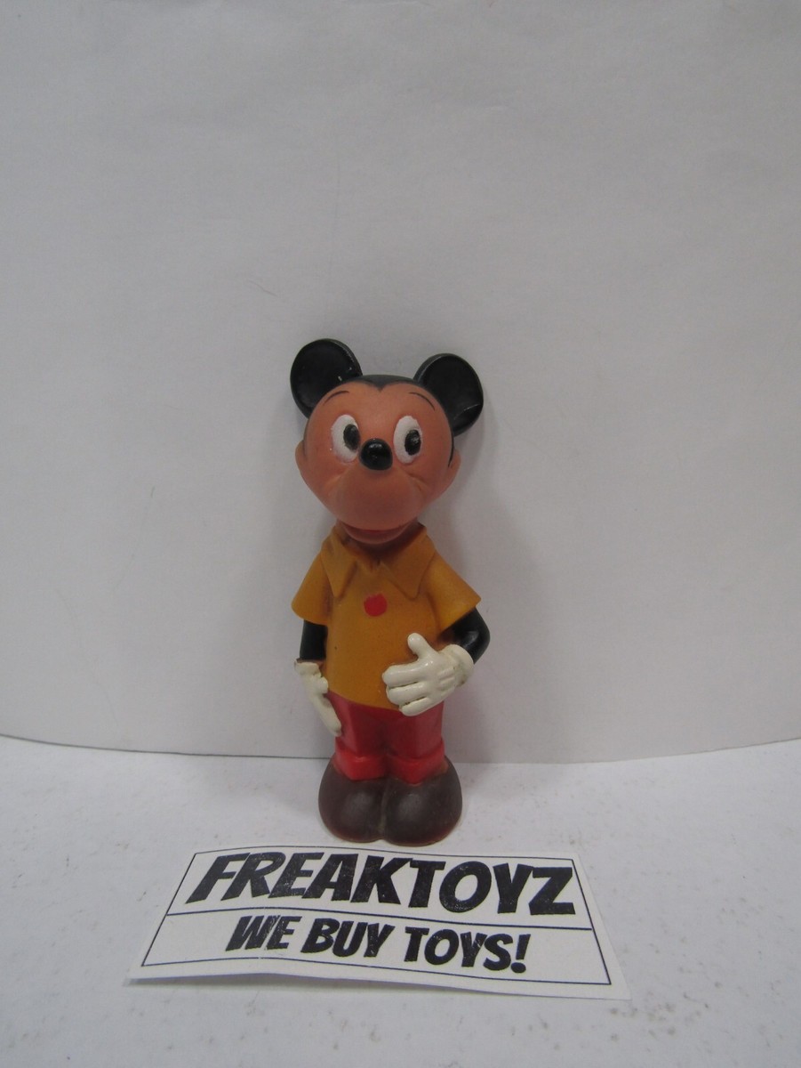 60’s Rubber Squeaky Toy (A) / ディズニー ミッキー Vintage 1960s Mickey Mouse Rubber Squeaky Toy Doll | eBay