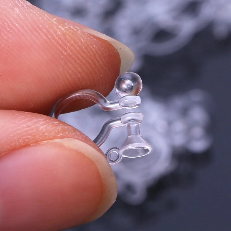 Rubber Earring Backs - 50 Pieces