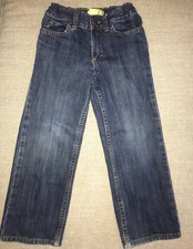 Old Navy Straight Built In Flex Boys Adjustable Jeans Size 5T.