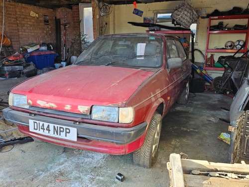Ford Fiesta Mk2 Spares Or Repair, Barn find, RS1800 engine, XR2