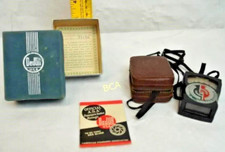 Vintage Dejur Exposure Meter Model 5B USA  Case  Instructions