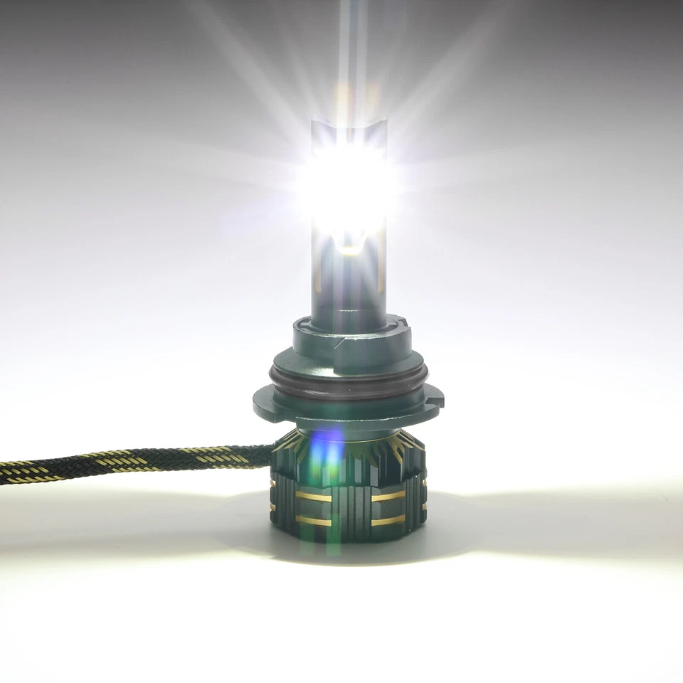 Para Isuzu Trooper 1990-2002 AUXBEAM Canbus 9004 Faro LED Bombilla de haz alto bajo Foto 2 de 4