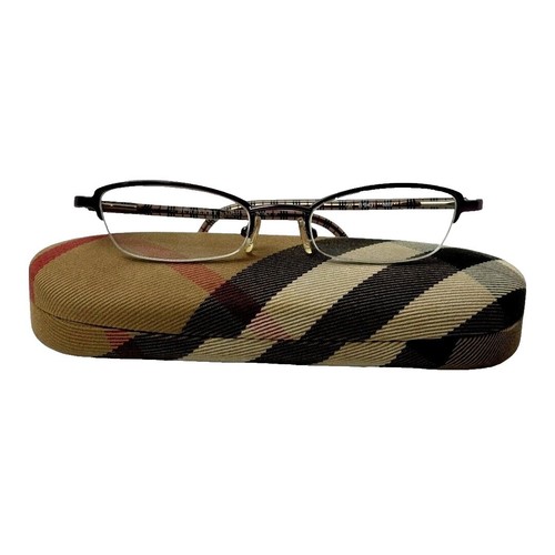 BURBERRY BE2410F 3002 Eyeglasses Dark Havana Frame 53mm | eBay display picture 3