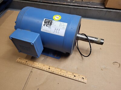 WEG  Motor  2(1.5) HP, 1730 RPM,  575 Volt, 3 PH  00218OP3H145JM