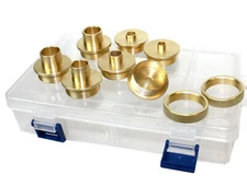 9pcs Brass Router Template Guide Bushing Set 4 Dewalt Porter Cable Skil Hitachi