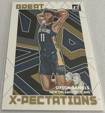 2022-23 Donruss Basketball Dyson Daniels New Orleans Pelicans Great X-Pectations