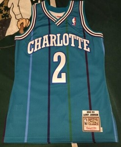 charlotte hornets jersey mitchell and ness