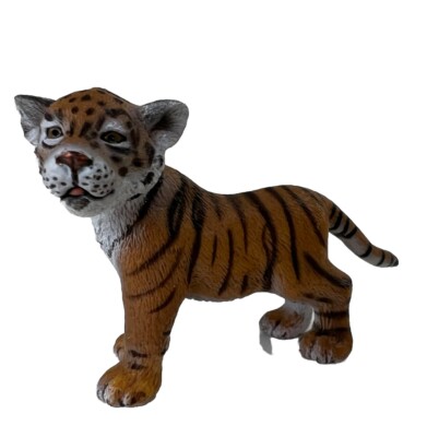 Schleich Asian Tiger Cub Figure Asia Wild Life Animal Retired Standing Toy