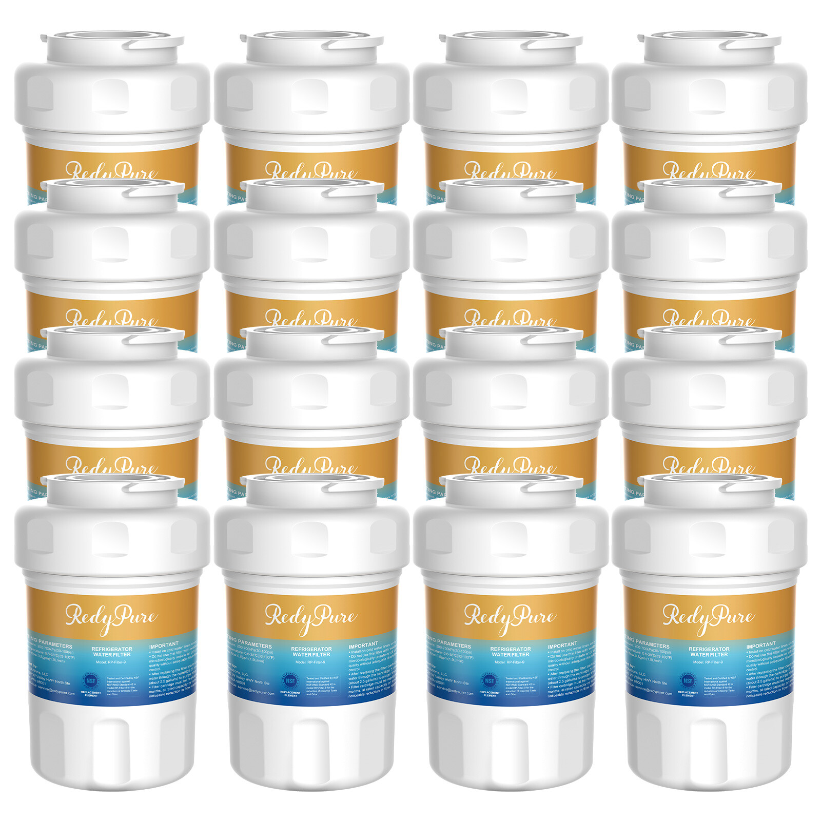 Fit for GE MWF MWF3PK GWF06 FMG WSG1 CLCH102 Refrigerator Water Filter