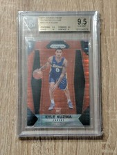 Kyle Kuzma 2017-18 Panini Prizm Basketball Red Pulsar RC Rookie 14/25 BGS 9.5