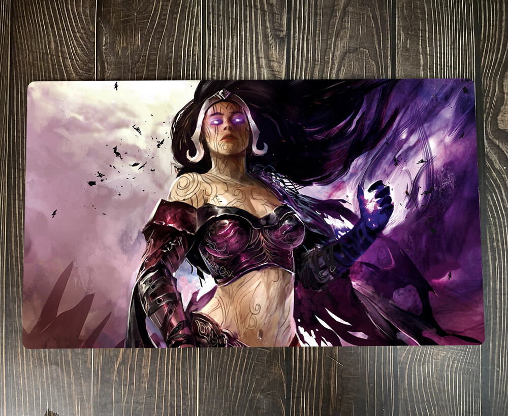 Liliana, Dreadhorde General MTG Playmat Trading Card Game Mat TCG