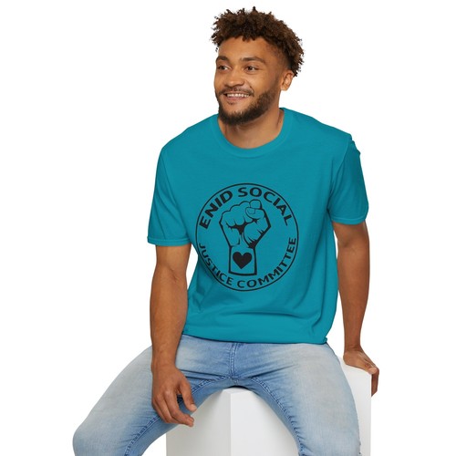 Unisex Softstyle T-Shirt — Enid Social Justice Committee, Action for Justice - Picture 37 of 56