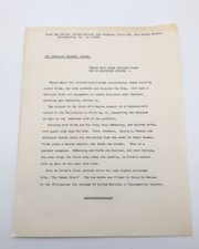 Beach Red Basic Advertising Captions UA Press Release  Document WW2 1 page