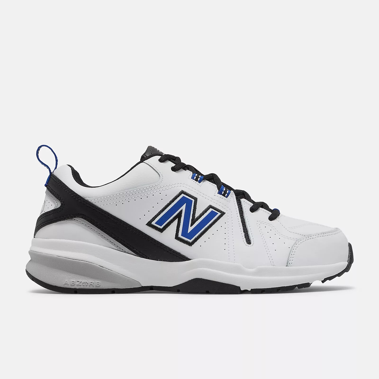 White LEATHER Cross Training Shoes 