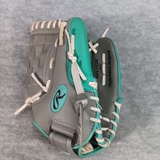 Rawlings 11 Inch Youth Girls Baseball Glove Leather WPL11GM Right Hand Thrower