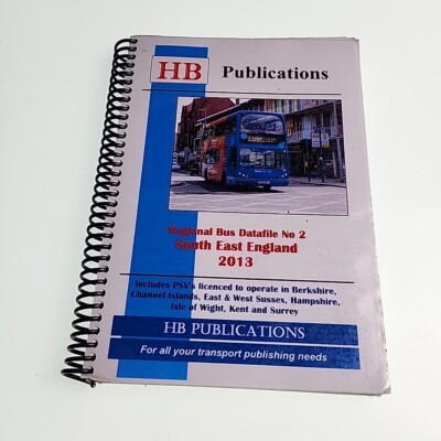 HB Publications Budget Bus Datafile 2 South East England 2013 Book