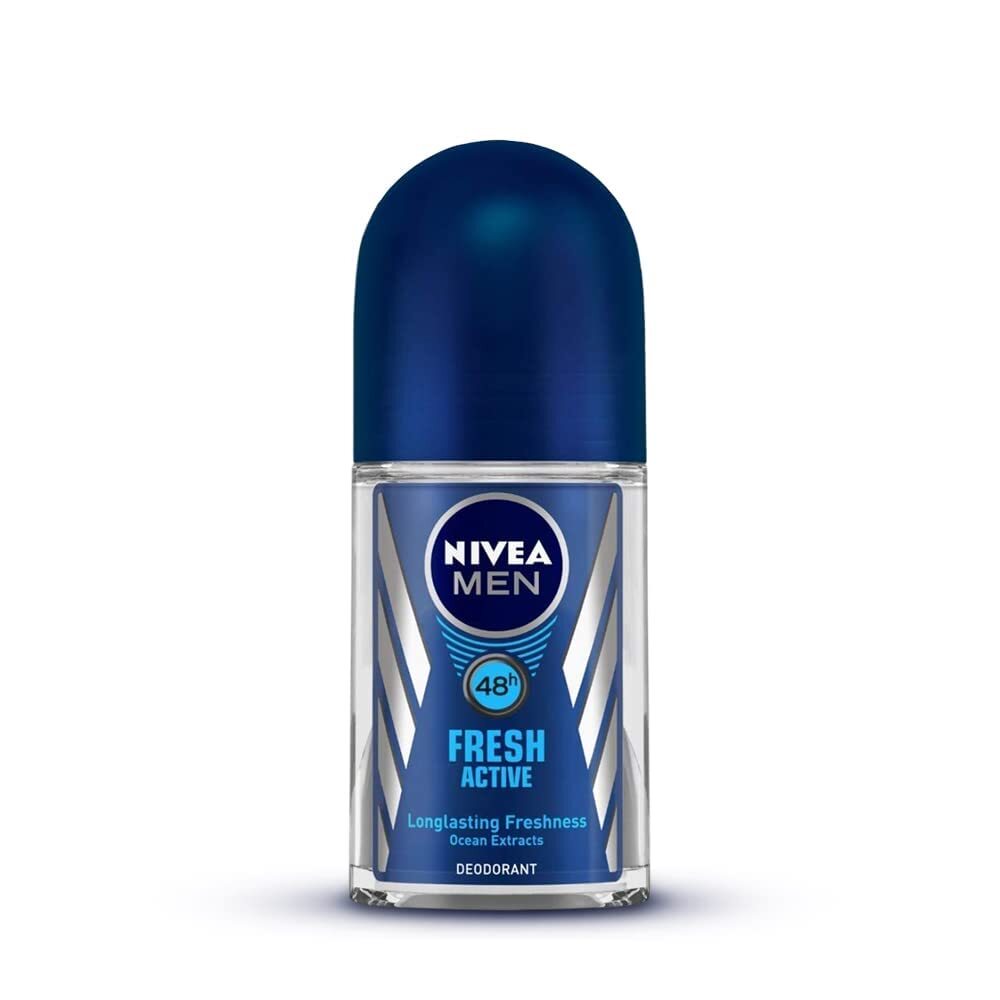 NIVEA MEN Fresh Active 48H Deo Roll On with Ocean Extracts 50ml