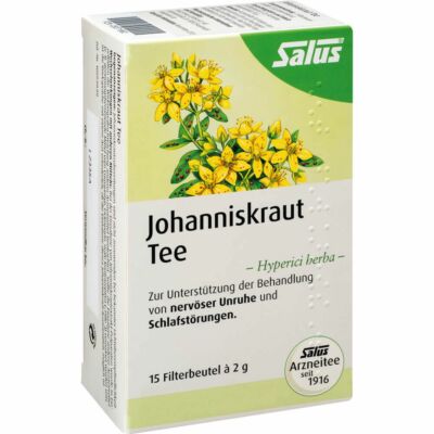 JOHANNISKRAUT ARZNEITEE Hyperici herba Salus Fbtl. 15 St PZN05371882