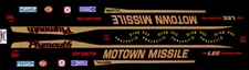 Don Carlton's Motown Missile Barracuda 1/24th Scale NHRA Waterslide Decals