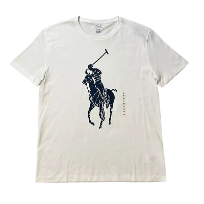 Polo Ralph Lauren Men's Cotton Classic Fit Big Pony Crewneck T