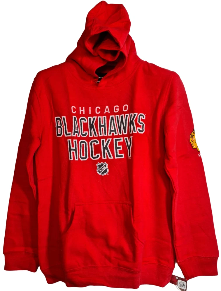 Blackhawks on sale reebok hoodie
