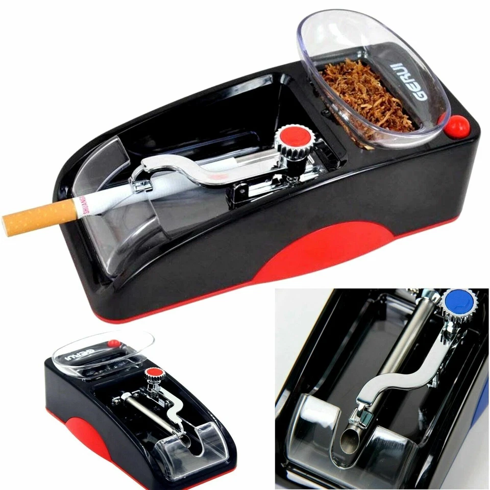 MACCHINA ELETTRICA PER SIGARETTE ROLLATORE MACCHINETTA RIEMPI TUBI SIGARETTA - Immagine 2 di 4