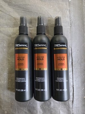3x Tresemme Non Aero Hairspray Ultra Fine 24 Hr 10oz Each New