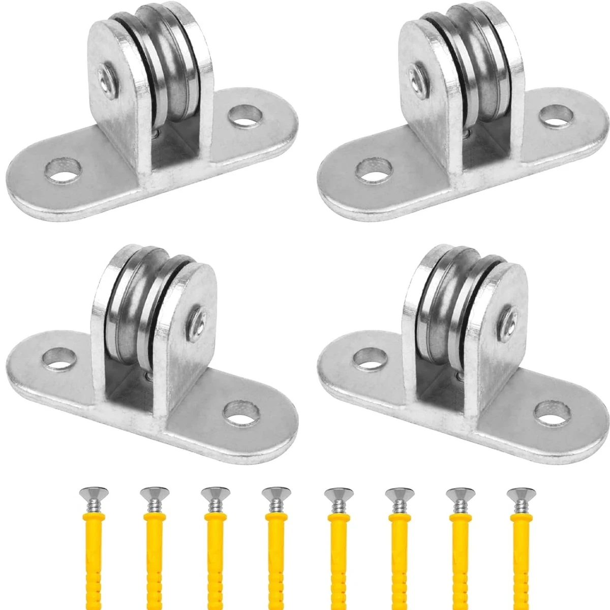 GGUFAY 4-teiliges Flaschenzug-Set – 2x Umlenkroll Produktbild-Vorschau 5