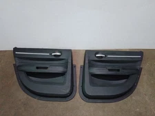 2008 Dodge Charger Driver Left+Right Rear Door Trim Panel Pair OEM