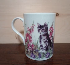 Crown Trent Collectible Tea/Coffee Cup Kittens With Bumblebee Inside England