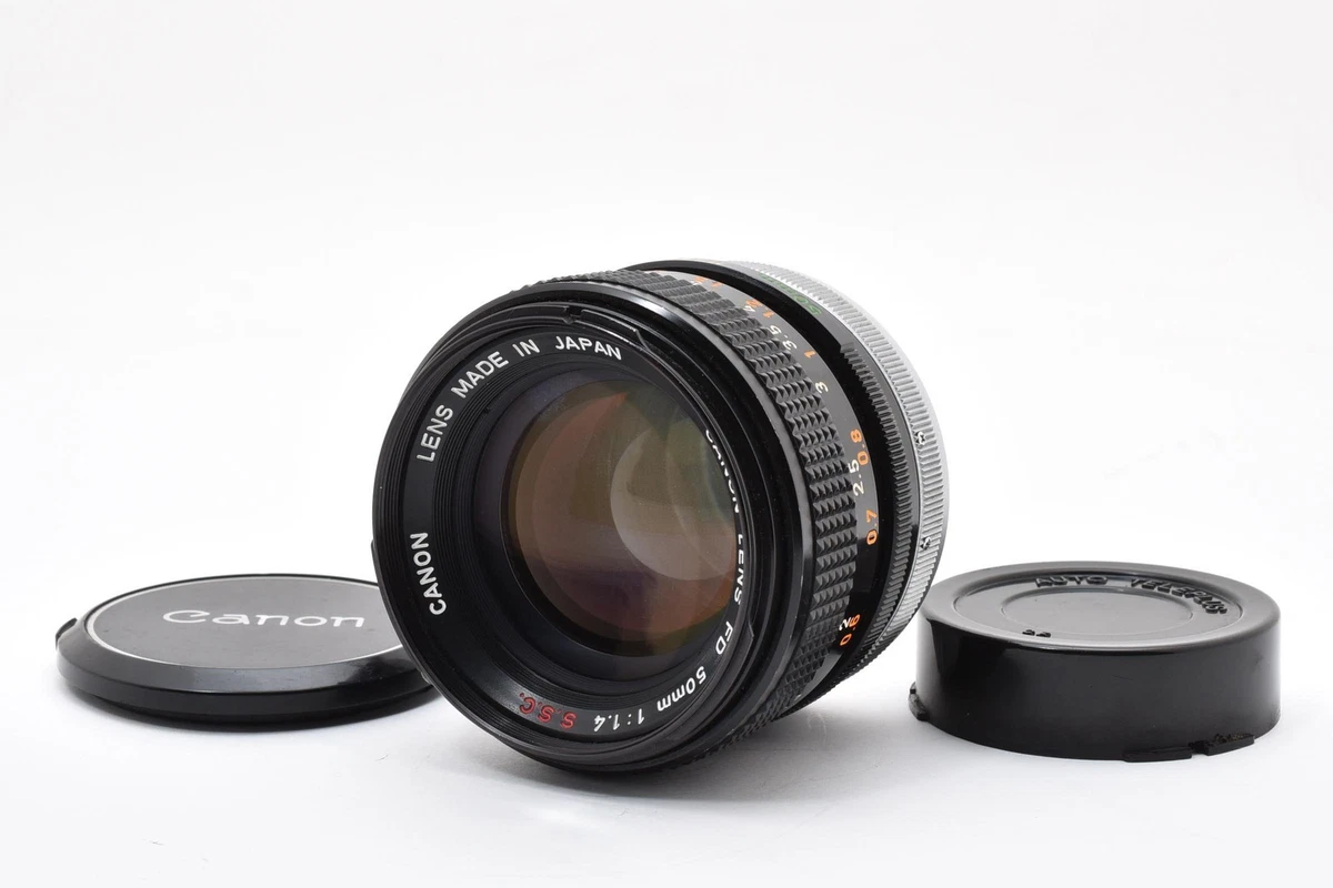 Canon FD 50mm f/1.4 Camera Lenses for sale | eBay