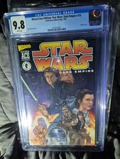 Star Wars: Dark Empire Wizard Ace Edition Graded at CGC 9.8 HTF Darkside Luke