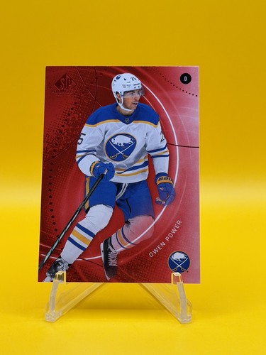 2025-26 SP Game Used Base Red Parallel SP - OWEN POWER #46 Sabres