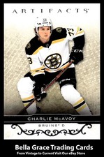 2021-22 Upper Deck Artifacts Charlie McAvoy #28 Boston Bruins NHL Hockey  