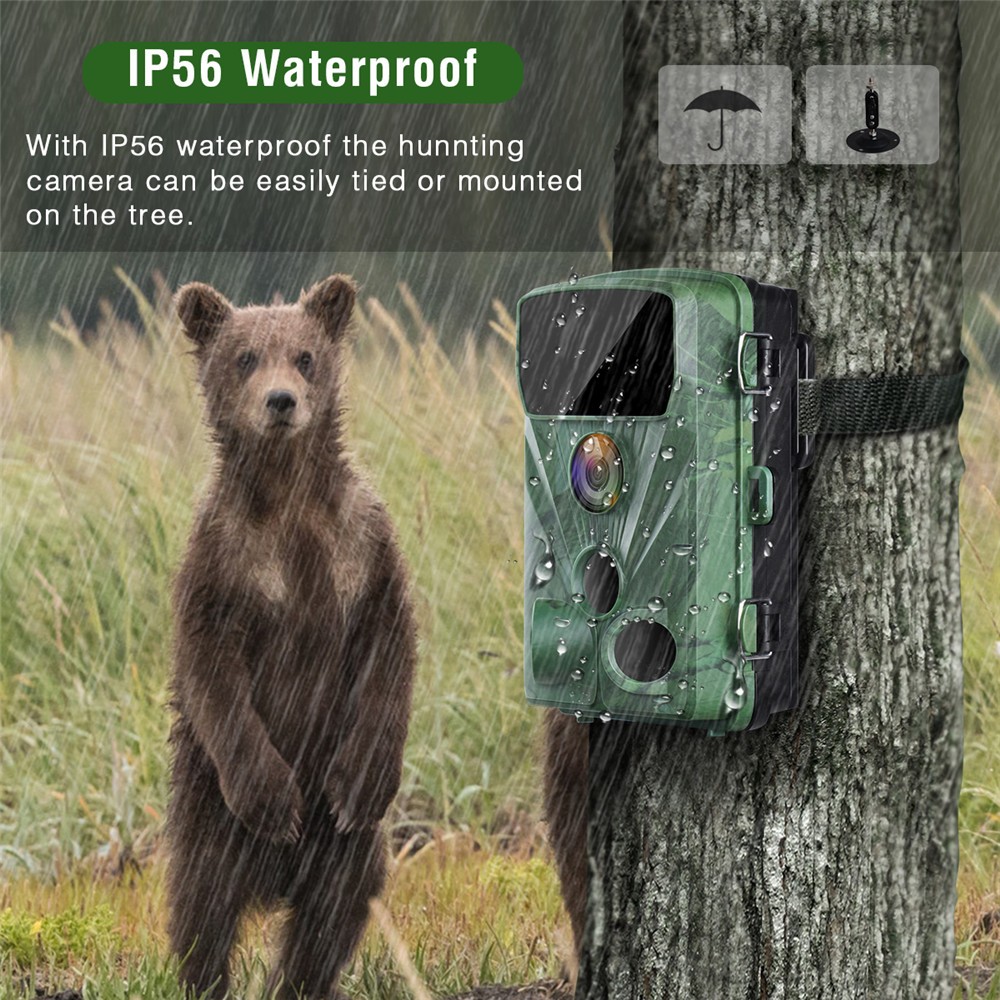 1080P 20MP Trail Camera Wildlife Hunting Game Camera  IR Night Vision Outdoor