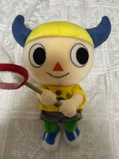 Animal Crossing plush toy made by Sanei Trade 2001, man's bug remover #590feb
