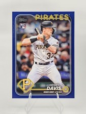 Topps Series 1 2024 Henry Davis Pittsburgh Pirates #295 Baseball Trading Card