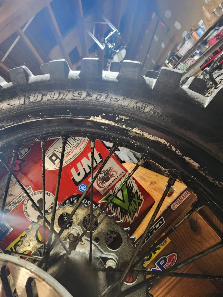 "Piñón de rotor de llanta trasera Kawasaki KX125 KX250 19"" 49T JTR460" Foto 2 de 4