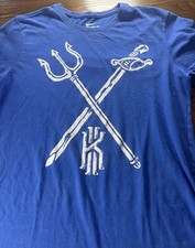 Nike Kyrie Irving 2 Killer Crossover Blue T-Shirt - Large KI Basketball Rare