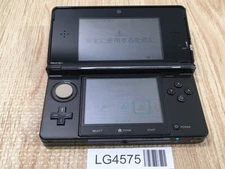 LG4575 Plz Read Item Condi Nintendo 3DS Cosmo Black Console Japan