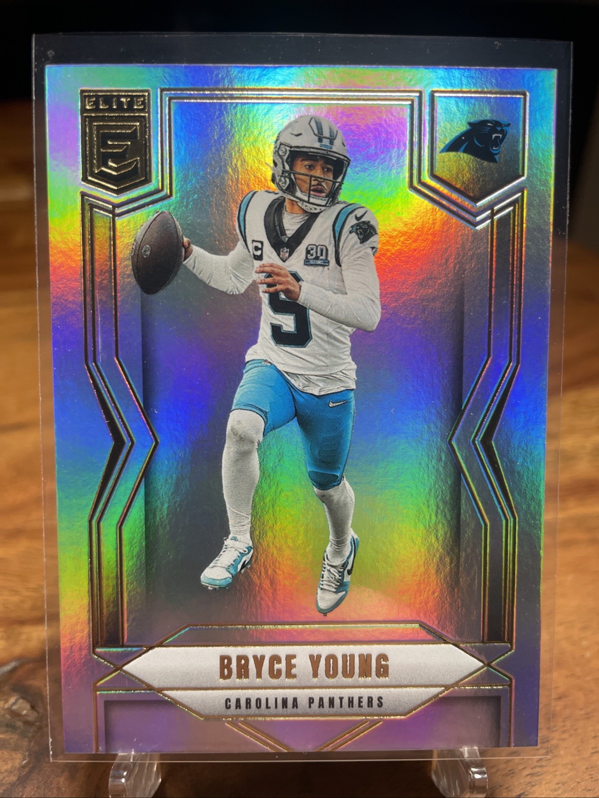 2025 Panini Donruss Elite Bryce Young #34 HOLO FOIL Carolina Panthers