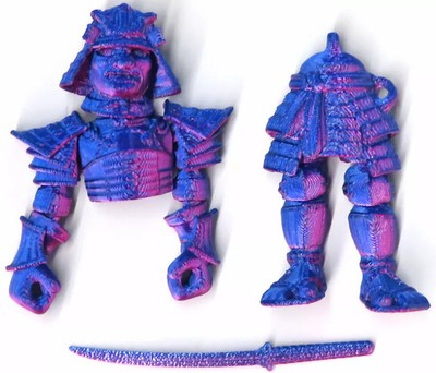 Shien Armor Warrior Mascot Mini Figure Collectible Character Toy