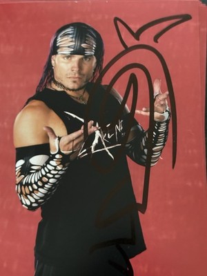 Jeff Hardy Signed WWE Photo 8x10 Hardy Boyz | eBay