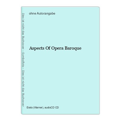 Aspects Of Opera Baroque