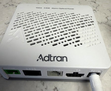 ADTRAN SDX601QV GPON RESIDENTIAL ONT FIBER OPTIC NETWORK Used With Power Cord