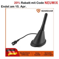 Auto KFZ Kurz Stab Dach Antenne Raku 2 Sockel für Alfa Romeo für Hyundai, Kia
