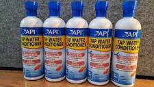 5-PACK API Tap Water Conditioner for Aquariums - Super Strength, 16oz EXP 2030