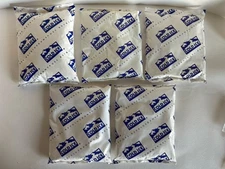 5 Packs Cold Ice Reusable Gel Refrigerant Packs Great For Travel , Camping, New 